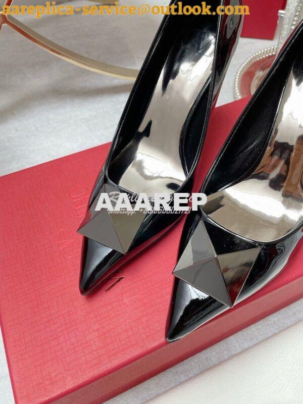 Replica Valentino Garavani One Stud Patent Leather Pump 100mm WS0FH8 8