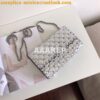 Replica Valentino Garavani Small VCASE Metallic Nappa Leather Bag Plat 2