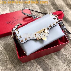 Replica Valentino Garavani Valentino Garavani Rockstud Mini Leather Cr