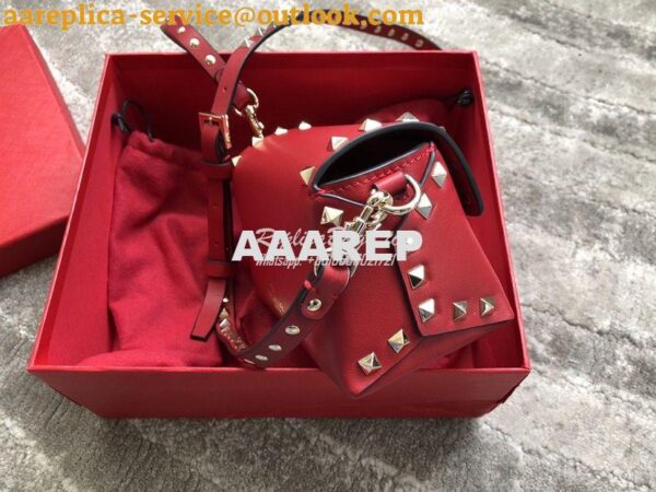 Replica Valentino Garavani Valentino Garavani Rockstud Mini Leather Cr 2