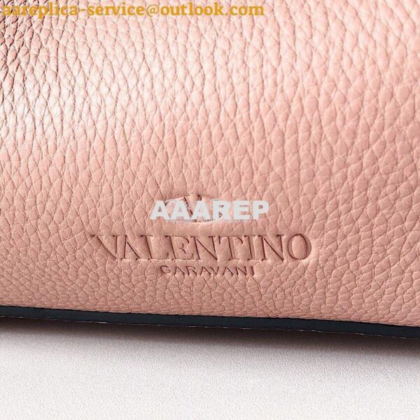 Replica Valentino Garavani Vlogo Escape Grainy Calfskin Shopper SW2B0D 14