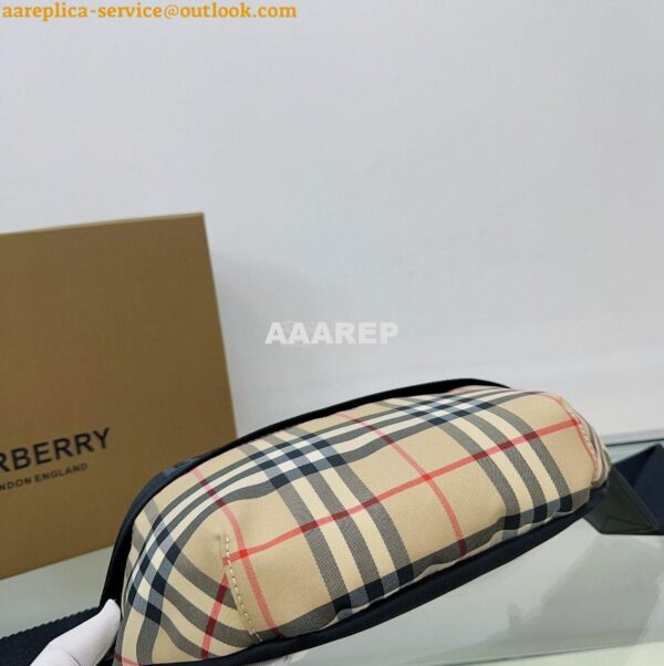 Replica Burberry Medium Logo Detail Bum Bag 80101441 Checked 4