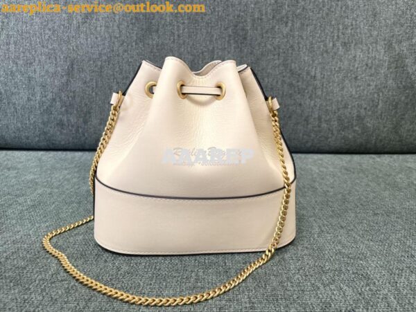 Replica Valentino Mini Bucket Bag In Nappa Leather with VLogo Signatur 8