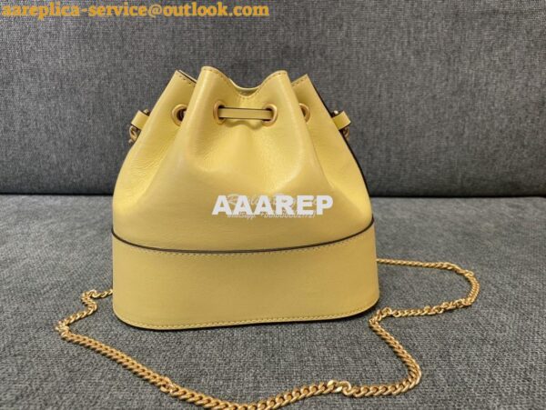 Replica Valentino Mini Bucket Bag In Nappa Leather with VLogo Signatur 9