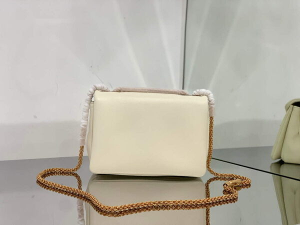 Replica Valentino One Stud Nappa Bag With Chain 1215 Beige