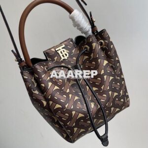 Replica Burberry Monogram E-canvas Bucket Bag 80316541