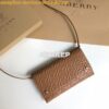 Replica Burberry Monogram Leather Wallet with Detachable Strap 8010476 2