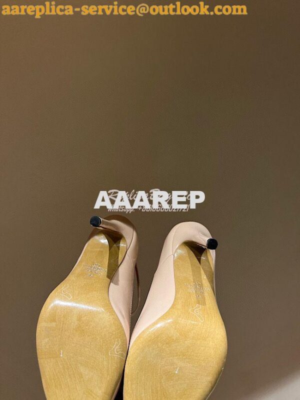 Replica Valentino Garavani Tan-Go Patent Leather Pump 100mm 1W2S0FI1 7