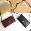 Replica Burberry Monogram Motif Leather Wallet with Detachable Strap 8 2