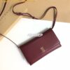 Replica Burberry Monogram Print and Leather Crossbody Bag 80116771 Kha 2