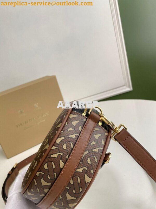 Replica Burberry Monogram Print E-canvas Louise Bag 80265891 7