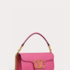 Replica Valentino XW0B0K30 Locò Calfskin Shoulder Bag Purple