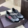 Replica Valentino SheGoes Men Female Sneaker in Split Leather And Mesh 2