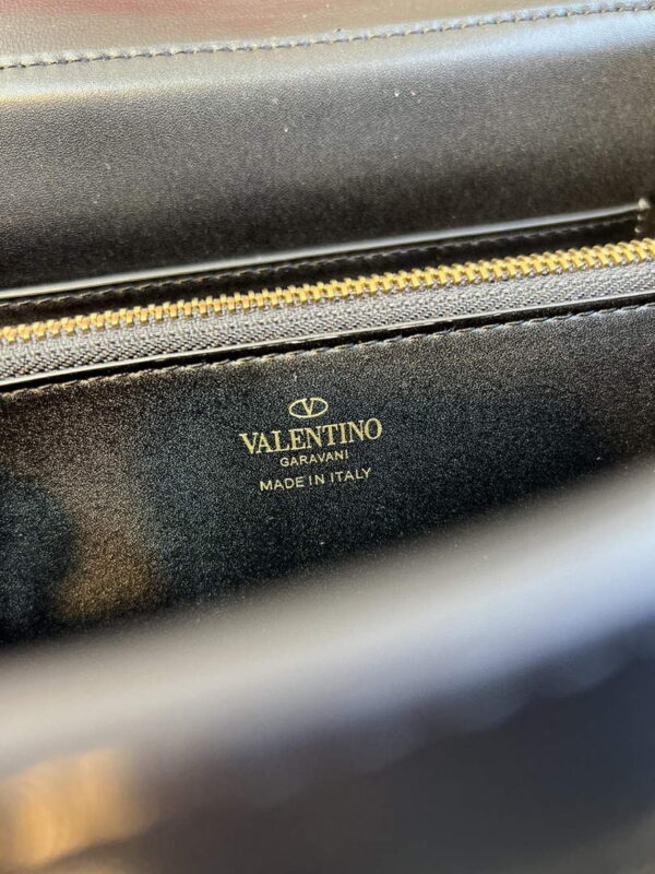 Replica Valentino XW2B0K26 Stud Sign Nappa Shoulder Bag Lake Blue