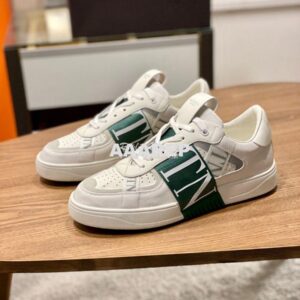 Replica Valentino VL7N Sneaker In Banded Calfskin Leather VW2S0V66 C06 2