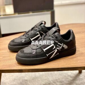 Replica Valentino VL7N Sneaker In Banded Calfskin Leather VW2S0V66 C10 2