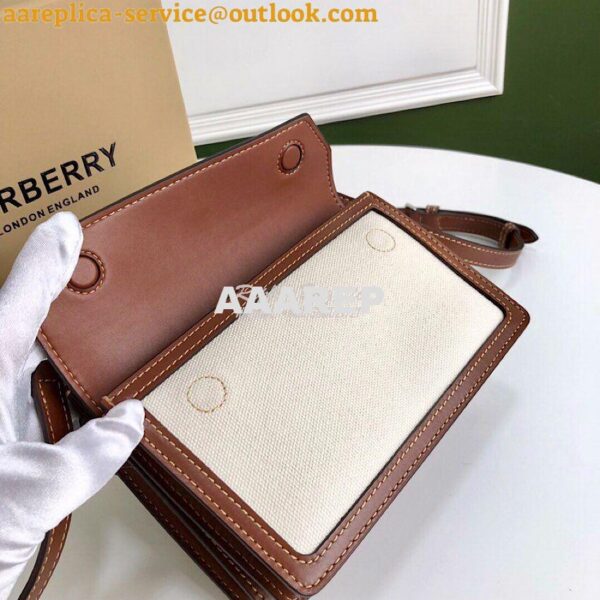 Replica Burberry Horseferry Mini Title Bag with Pocket 80146111 Natura 4