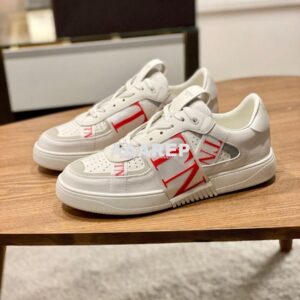 Replica Valentino VL7N Sneaker In Banded Calfskin Leather VW2S0V66 C14 2