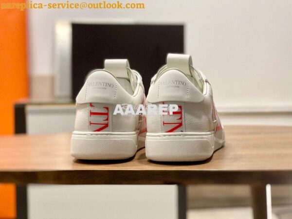 Replica Valentino VL7N Sneaker In Banded Calfskin Leather VW2S0V66 C14 10