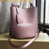 Replica Burberry Leather and Haymarket Check Crossbody Bucket Bag 4057 2