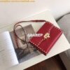 Replica Valentino Small Rockstud Grainy Calfskin Crossbody Bag 0181B N