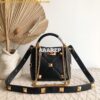 Replica Valentino Small Roman Stud The Handle Bag In Nappa BSF098 Flam 2