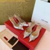 Replica Valentino VLogo Laminated Nappa Slingback Pump 40mm 80mm SW2S0 2