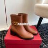 Replica Valentino Vlogo Signature Calfskin Ankle Boot 30mm 3W2S0CT1 Bl