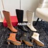 Replica Valentino Vlogo Signature Calfskin Boot 30mm 3W2S0CT2 Black 2