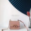 Replica Valentino Small Vlogo Moon Hobo Bag In Nappa Calfskin With Cha