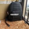 Replica Burberry Logo Print ECONYL® Backpack Navy