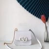 Replica Valentino Small Vsling Shiny Calfskin Shoulder Bag TW2B0F01 Ye 2