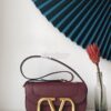 Replica Valentino Supervee Crossbody Calfskin Bag VW2B0G09 Red