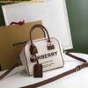 Replica Burberry Small Horseferry Print Coated Canvas Grace Bag 802609 2