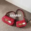 Replica Valentino VLogo Chain Calfskin Shoulder Bag 1W2B0K Brown