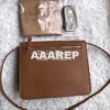 Replica Burberry Small Leather and House Check Crossbody Bag Sky