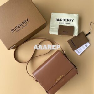 Replica Burberry Small Leather Grace Bag 595155 Two-tone