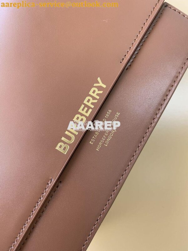 Replica Burberry Small Leather Grace Bag 595155 Two-tone 7