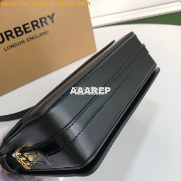 Replica Burberry Small Leather Grace Bag 80119721 Black 11