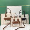 Replica Burberry Small Medium Two-tone Canvas and Leather Freya Tote 8