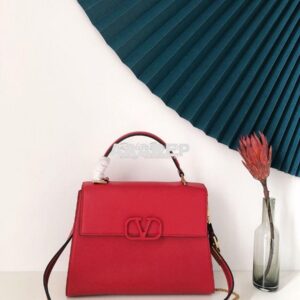 Replica Valentino VSling Grainy Calfskin Handbag ZW2B0F53 Red