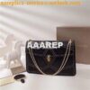 Replica BVLGARI 'Serpenti Forever' Flap cover bag 284173 black with si 2