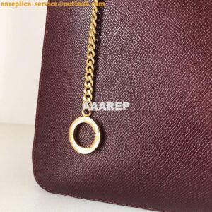 Replica Valentino Vsling Grainy Calfskin Hobo Bag 50027 Burgundy 2