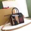 Replica Burberry Small Prnted E-Canvas Peggy Bucket Bag 80229491 2