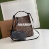 Replica Burberry Small Quilted Lambskin Camera Bag 80207571 Black 2