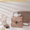 Replica BVLGARI 'Serpenti Forever' Flap cover top handle bag 283171 gr