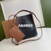 Replica Burberry Small TB Bucket Bag Dark Birch Brown 80696551