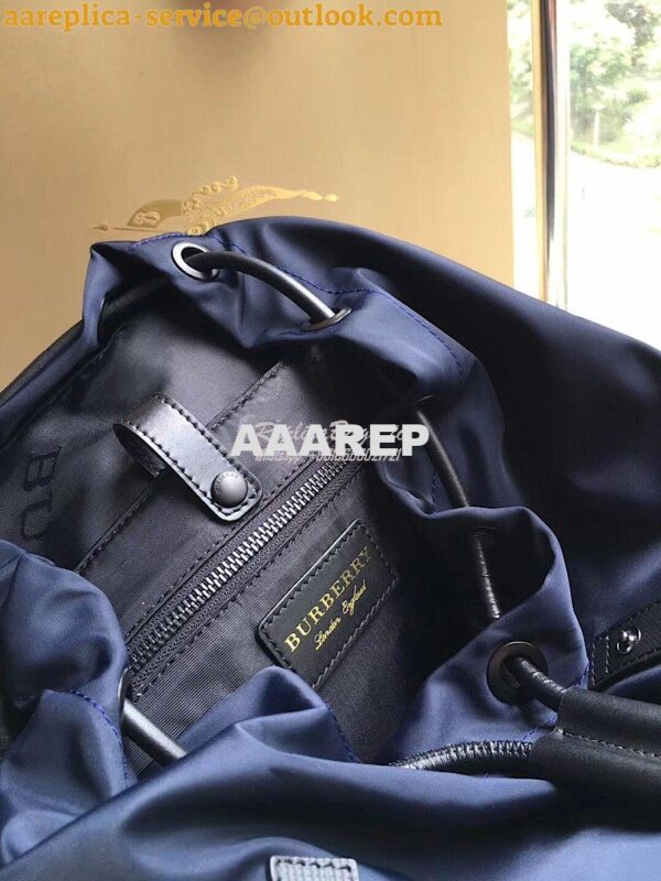 Replica Burberry The Large Rucksack Backpack in dark blue Technical N 7