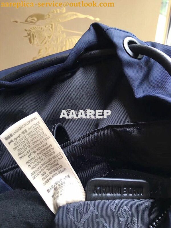 Replica Burberry The Large Rucksack Backpack in dark blue Technical N 9