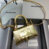 Replica Balenciaga 592833 Hourglass XS Top Handle Bag Green 2